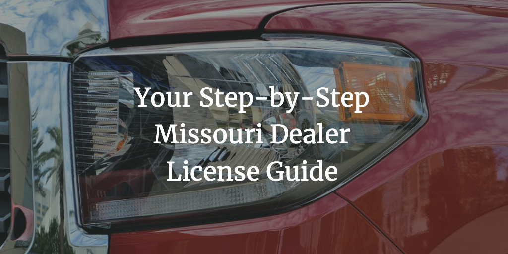 missouri dealer license