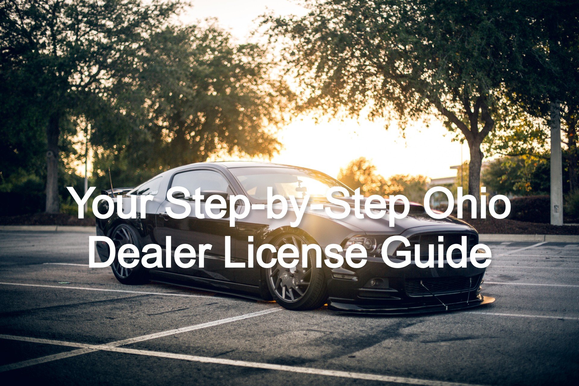 ohio dealer license