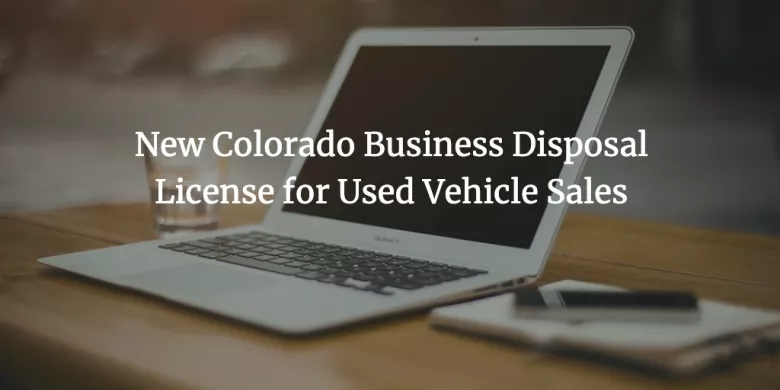 colorado business disposal license