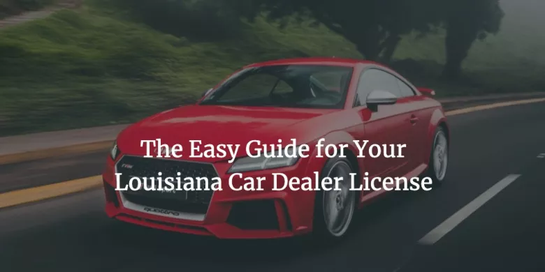 louisiana car dealer license