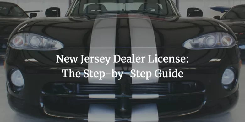 new jersey dealer license