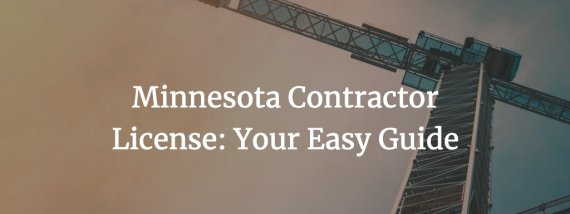 minnesota contractor license