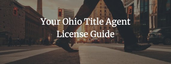 ohio title agent license