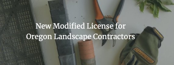 oregon landscape contractor
