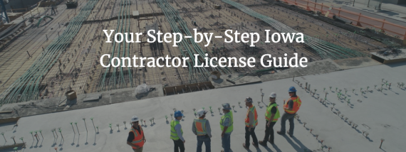 Iowa contractor license guide