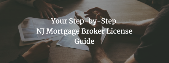NJ mortgage broker license guide